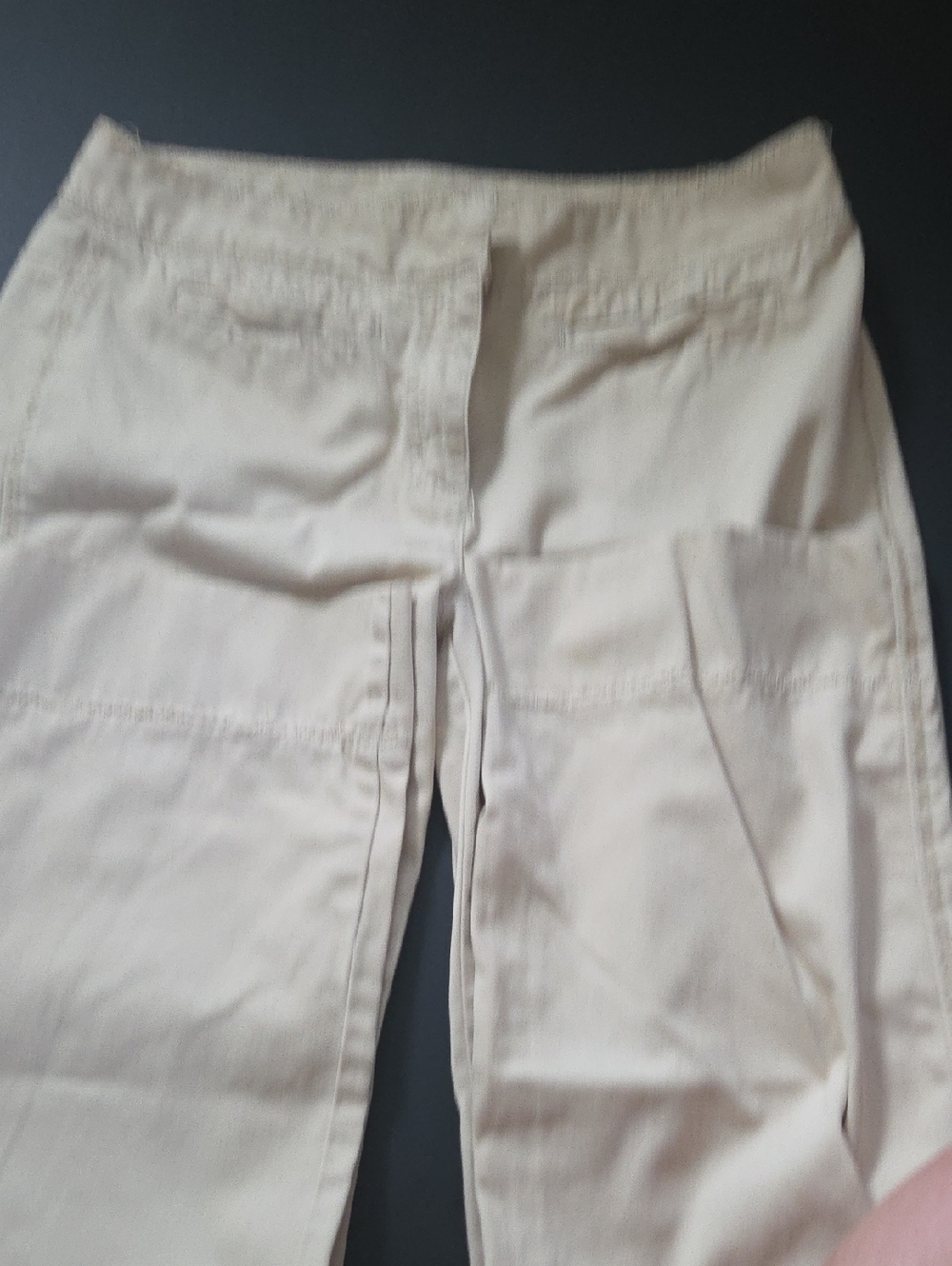 Light Beige Casual Pants